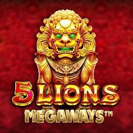 Official Slots logo: 5 Lions Megaways by Pragmatic Play at Gamble Zen Casino