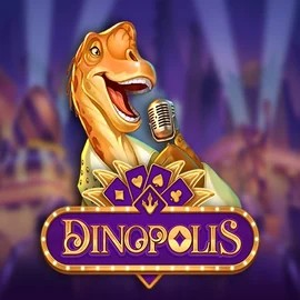 Slots logo of Dinopolis from Push Gaming at Gamble Zen Casino