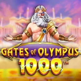 Gates of Olympus 1000 logo by Pragmatic Play Gamble Zen Casino