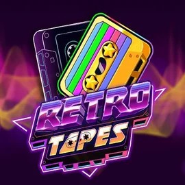 Retro Tapes logo by Push Gaming Gamble Zen Casino
